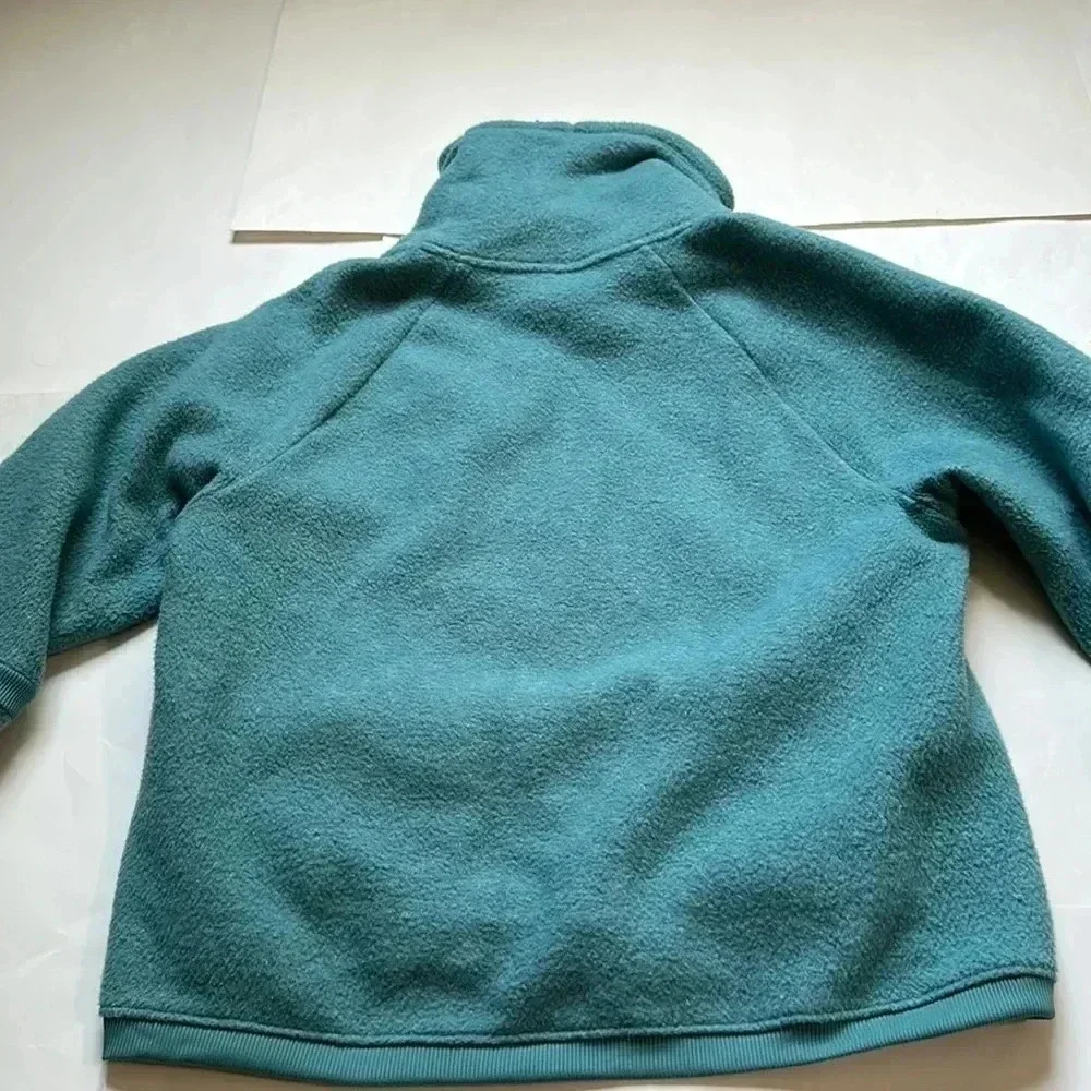 Nike Fleece Turtleneck Sweatshirt green size small